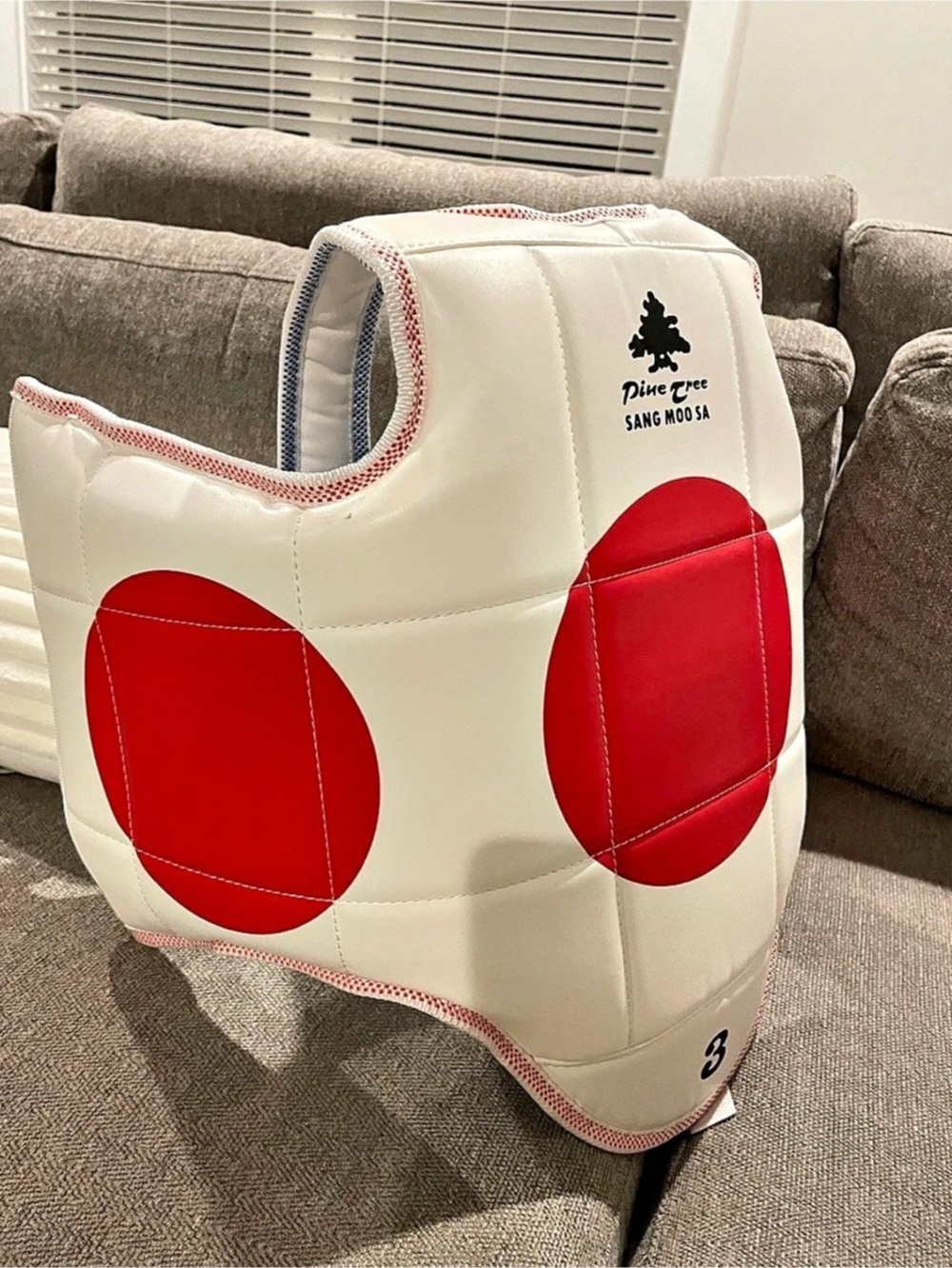Taekwondo Protective Vest Size 3 New